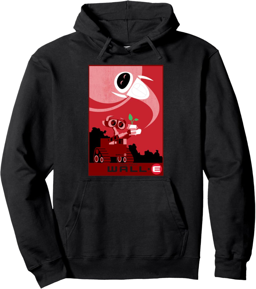Disney Pixar Wall-E Eve Boot Plant Poster Pullover Hoodie