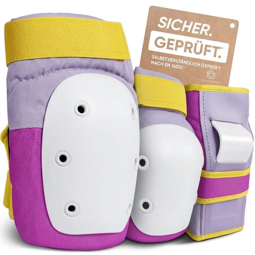 Liebkern Skate Protektoren Set für Erwachsene & Kinder [unisex] - Ideal für Inliner, Skateboard, Sco