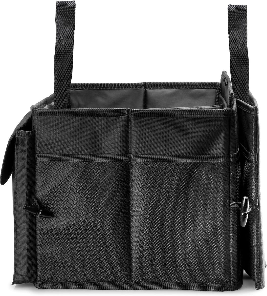 helit H6140095 - Kofferraum Organizer, the car organizer, schwarz, faltbare Kofferraumtasche Auto, r