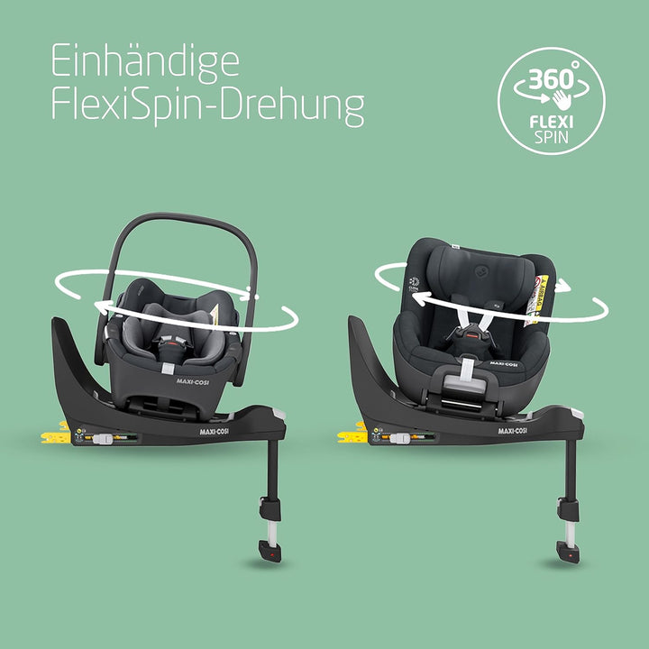 Maxi-Cosi FamilyFix 360 i-Size Basis, Pebble 360 i-Size Babyschale, Pearl 360 i-Size Kleinkindautosi