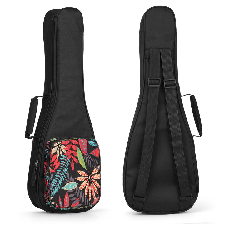 SHANNA Bunte Ukulele Tasche 23/24 Zoll Gigitasche Gigbag, Ukulelenhülle mit Verstellbarem Schultergu