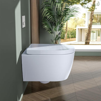 Rainsworth Nano Glaze Toilettendeckel Form O,Urea Formaldehyd Wc Sitz Mit Absenkautomatik,Ergonomisc