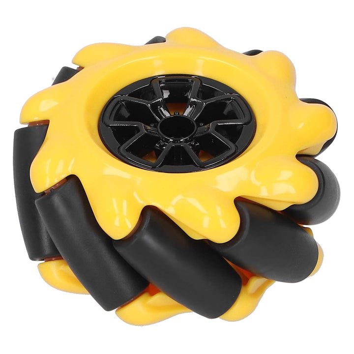 Mecanum Wheel Mecanum Wheel ABS, Gummi Mecanum Wheel Omnidirektional für Smart Robot Car Parts Zubeh