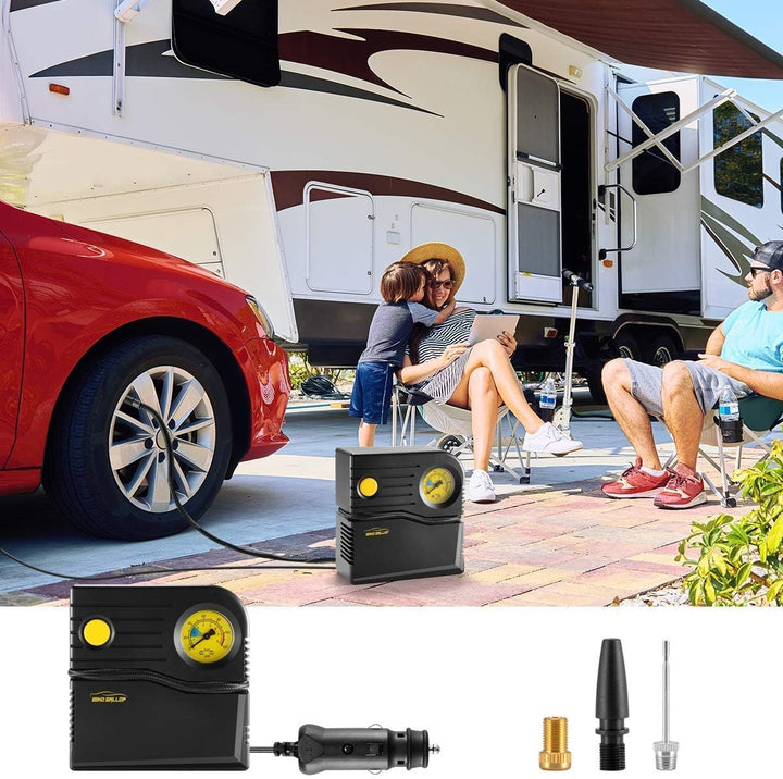 Mini 12v Kompressor Auto Luftpumpe Autoreifen Pumpe Reifen Pumpe für Auto Elektrische Luftkompressor