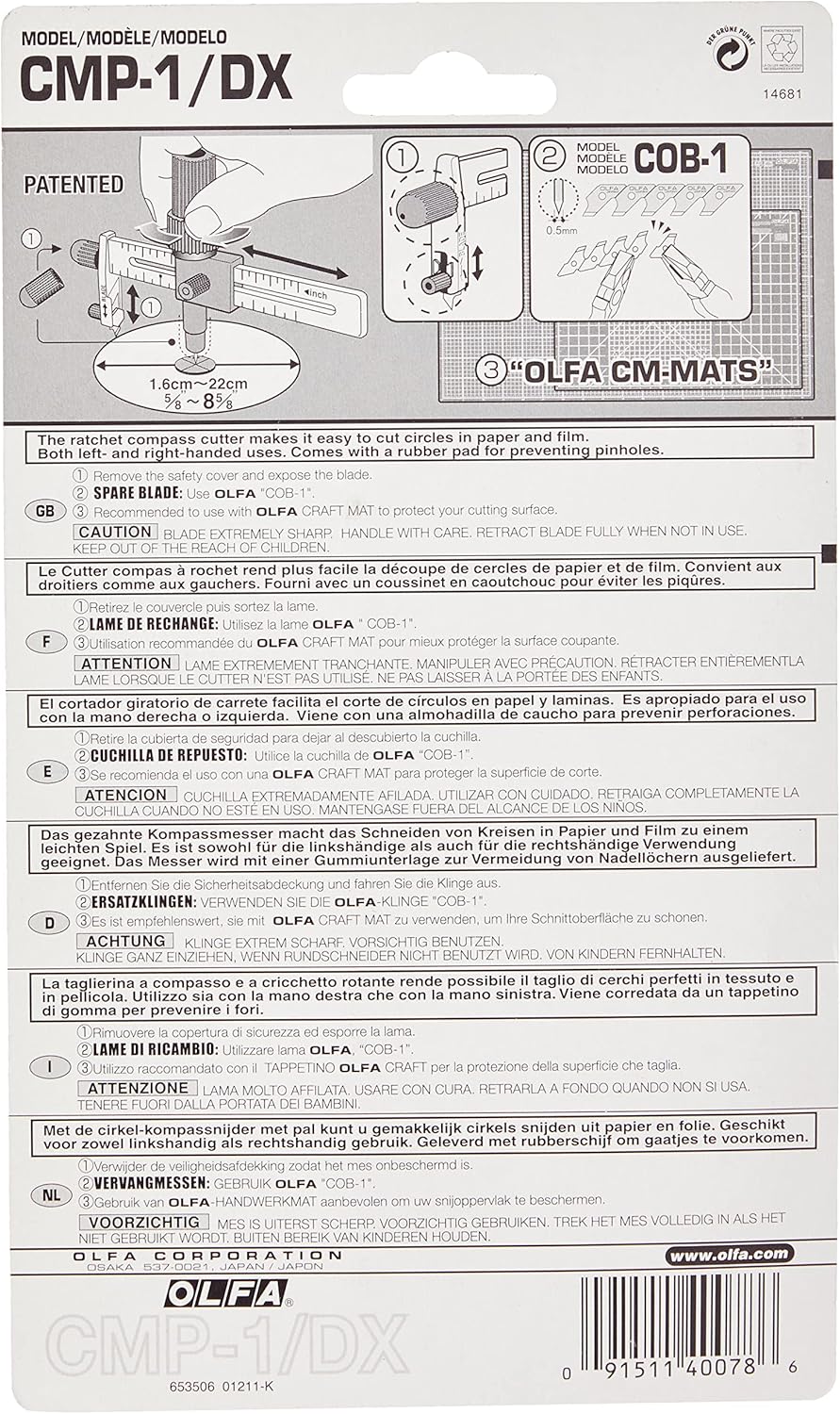 Olfa CMP1DX Handwerk Geräte