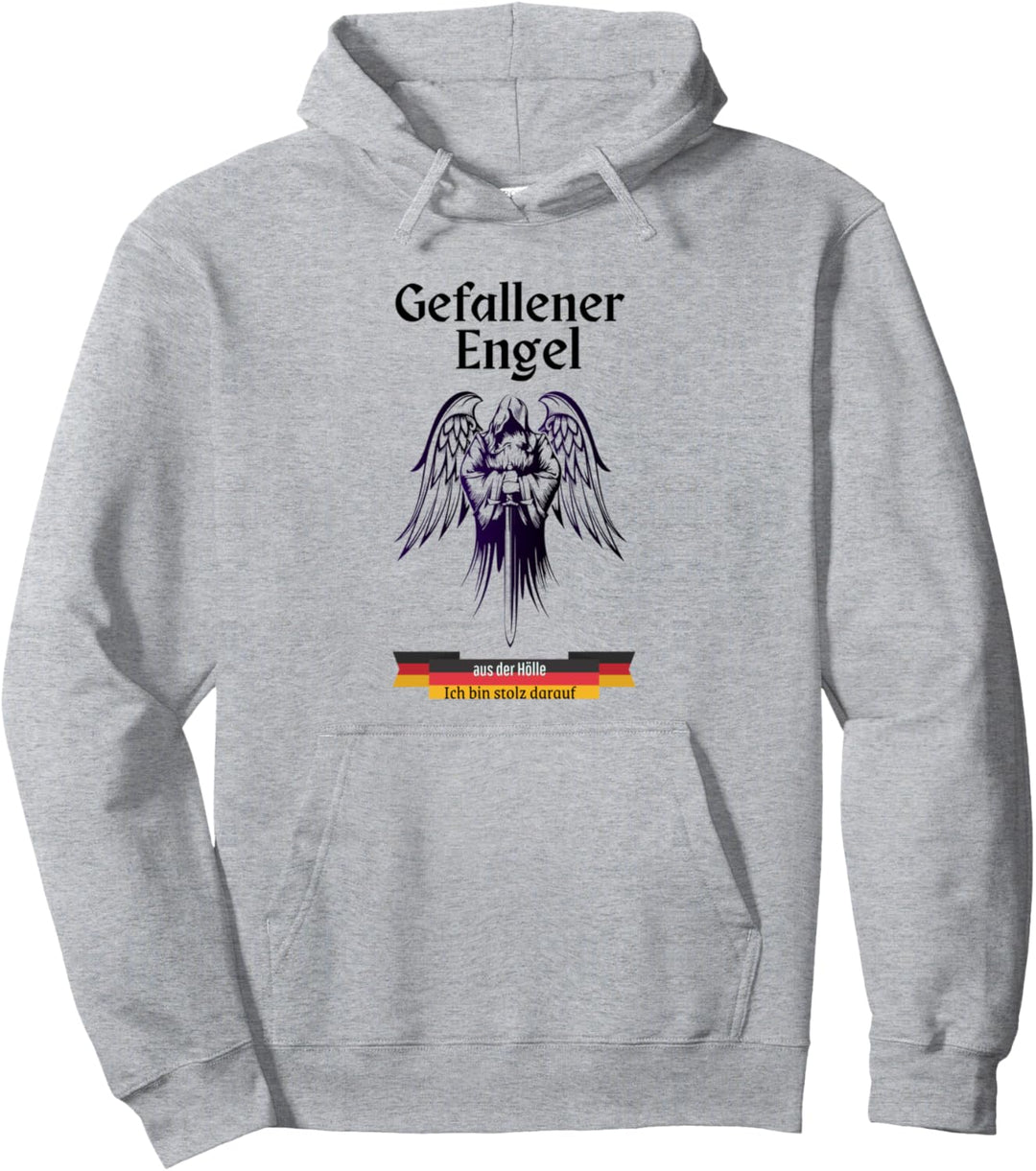 GEFALLENER ENGEL AUS DER HÖLLE UND STOLZ DARAUF, PATRIOTEN Pullover Hoodie