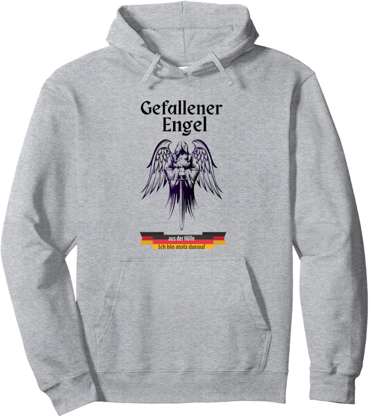 GEFALLENER ENGEL AUS DER HÖLLE UND STOLZ DARAUF, PATRIOTEN Pullover Hoodie
