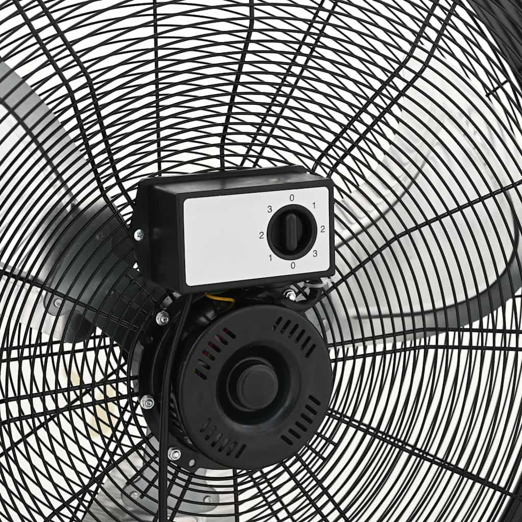 vidaXL Trommelventilator mit Rollen Industrie Bodenventilator Industrieventilator Windmaschine Venti