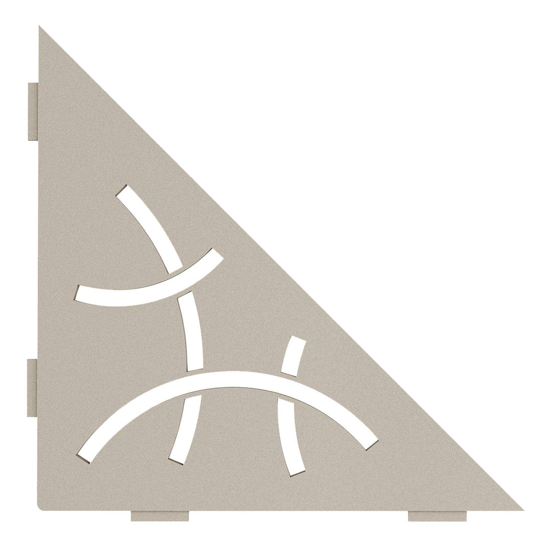 Schlüter SHELF-E-S1 210x210mm Curve Creme, Creme