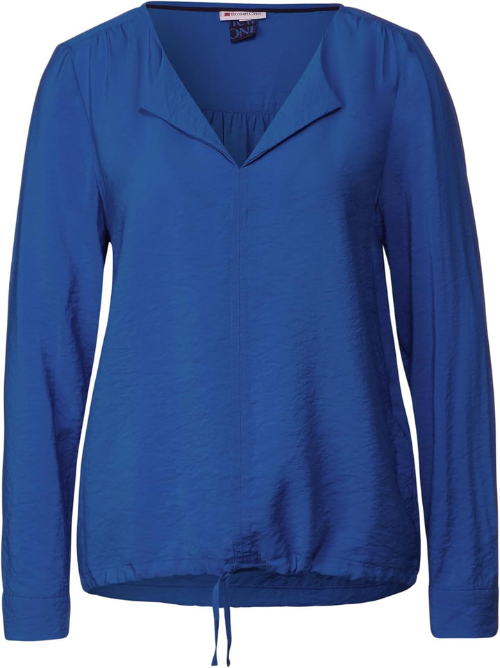 Street One Damen Tunika Bluse 38 Fresh Intense Gentle Blue, 38 Fresh Intense Gentle Blue