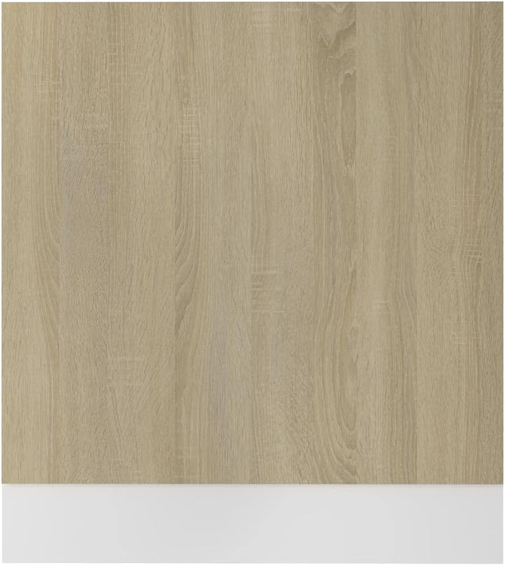 Geschirrspülerblende Sonoma-Eiche 59,5x3x67 cm Holz KüChenarbeitsplatte SpüLmaschine Teilintegriert