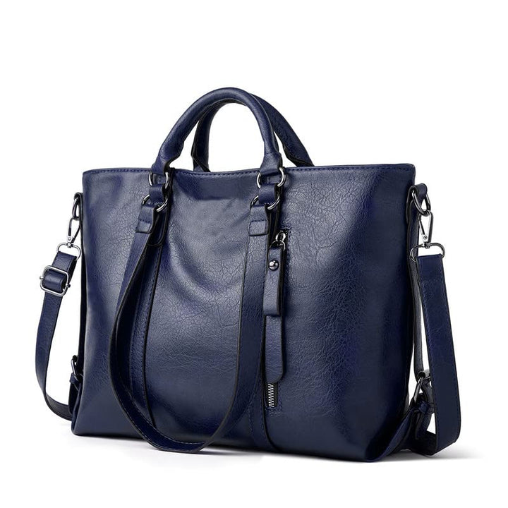 Coolives Damentasche Damen Henkeltasche mit Schultergurt aus PU-Leder Vintage Handtasche Retro Tasch
