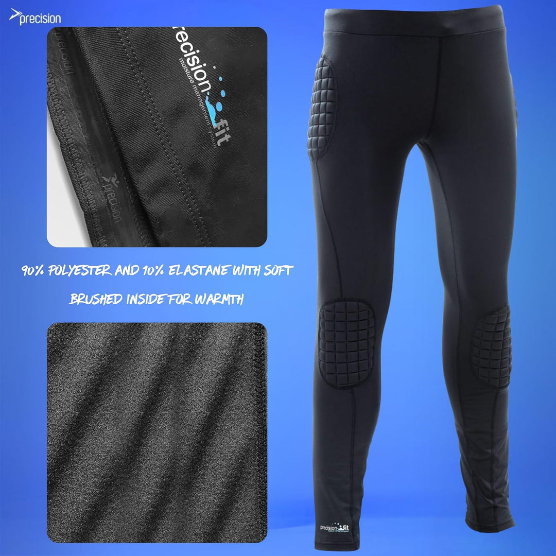 Precision Unisex Trainingshose Track Pants Einheitsgrösse Schwarz, Einheitsgröße Schwarz