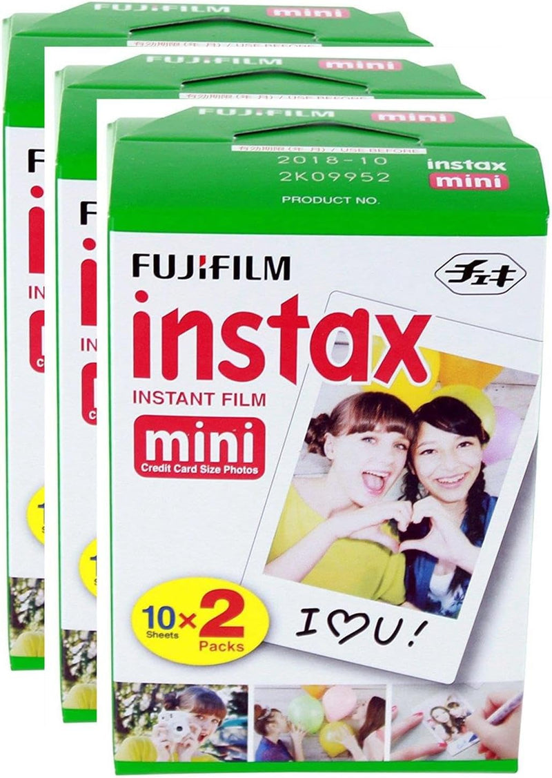 Fuji Instax Mini Film Color Twinpack 7S 8 90 50 Fujifilm 60 Fotos