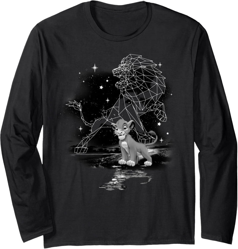 Disney The Lion King Simba Mufasa Stars Langarmshirt