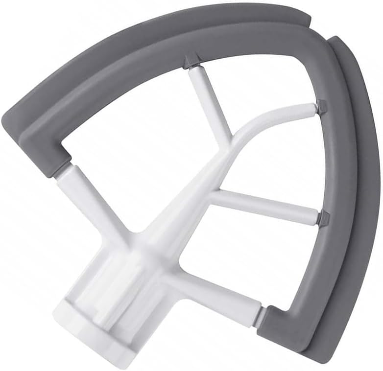 4,5/5 Quart Flex Edge Schlägel, kompatibel mit KitchenAid Kippkopf-Standmixer, Ganzmetallklinge mit