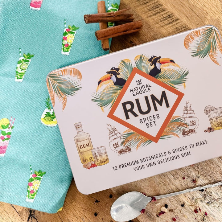 Gewürz-Set für Rum. Bereite deinen eigenen köstlichen Gewürzrum zu