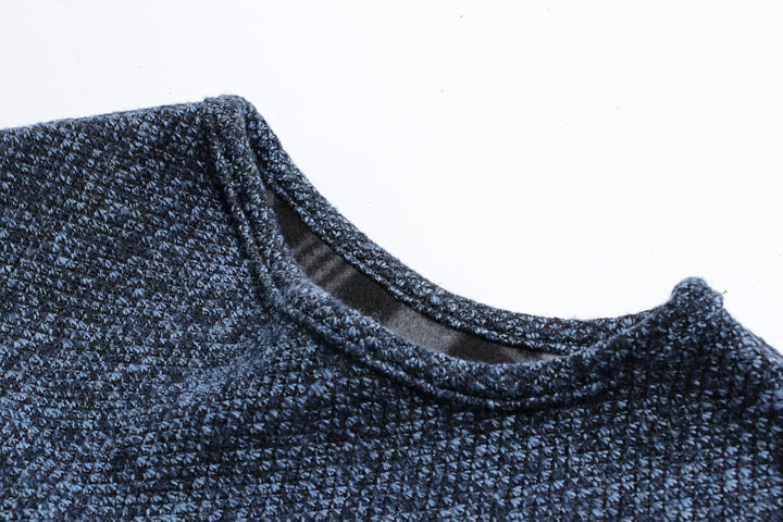 Herothorn Herren Strickweste Strickjacke ohne Ärmel V-Ausschnitt Ärmellose Fleecefutter Jacke Reissv