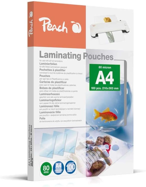 OLYMPIA - Olympia 3 in 1 A 240 Kombi Laminier- und Schneidegeraet DIN A4 Laminiergerät &amp; Peach Lamin