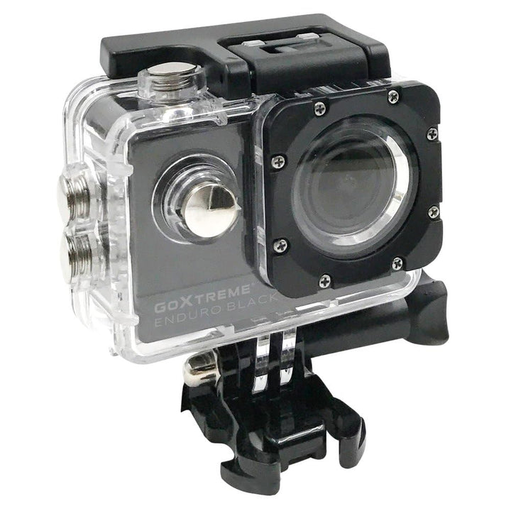 GoXtreme Enduro Black Action Kamera (4K, Real 2, 7K@30fps, FullHD bis 60fps, inkl. Fernbedienung, 2"