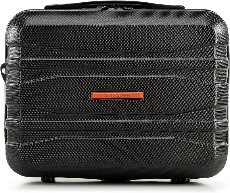 WITTCHEN Adventure Line Moderner Beauty Case aus Polycarbonat Horizontalen Streifenmuster Kosmetikko