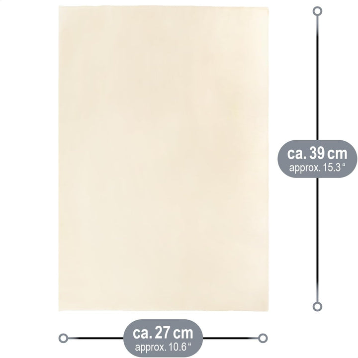 com-four® 10x Kartoffel-Press-Säckchen aus 100% Baumwolle - wiederverwendbarer Klosssack zur Herstel
