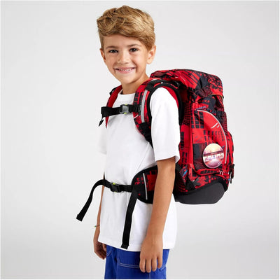 ergobag pack Set ergonomischer Schulrucksack Flexibel 6-teilig 1. Klasse Grundschule Alarmbärreitsch