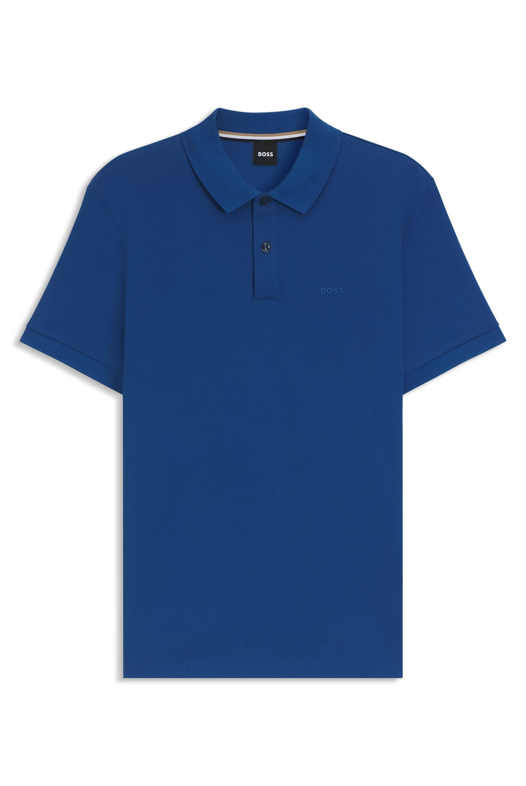 Pallas Poloshirt Aus Baumwoll-piqué Mit Logo-Details S Blau Neun, S Blau Neun