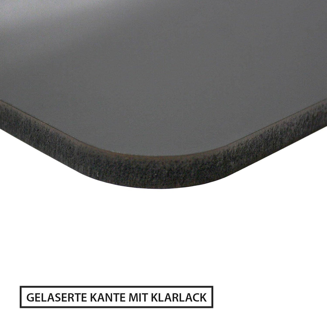 Wetterfeste Kreidetafel schwarz mit Rundbogen, 90 x 60 cm