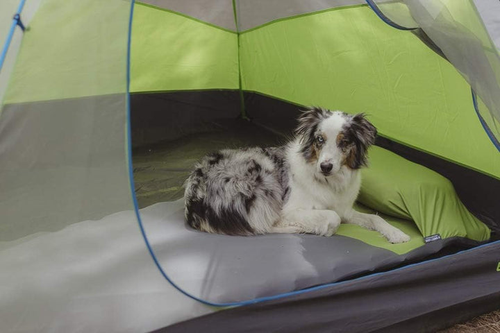 Klymit Unisex V New Sheet for Sleeping Pad, Orange/Grau, gesteppt Luxe (193 x 76 cm), Luxe (193 x 76