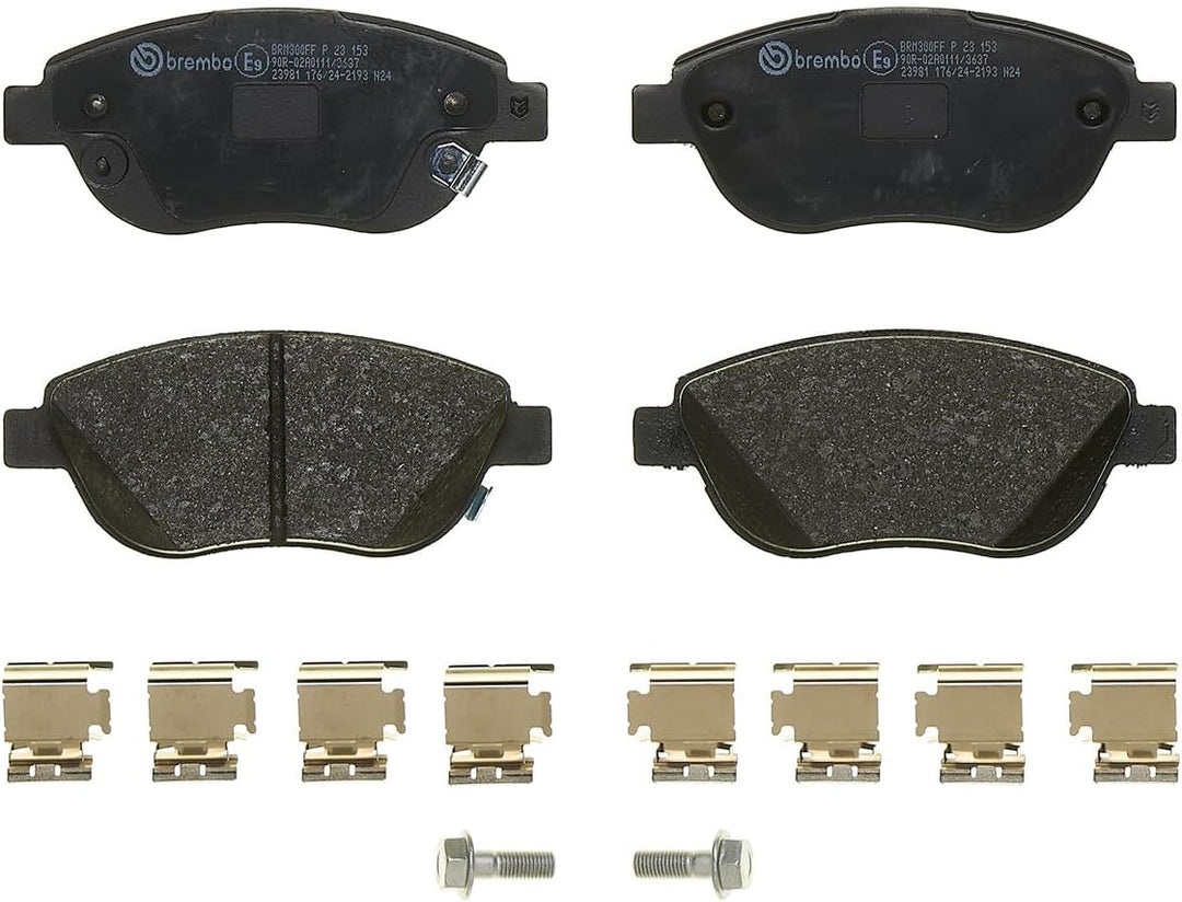 Brembo P23153 Vordere Bremsbeläge, Anzahl 4