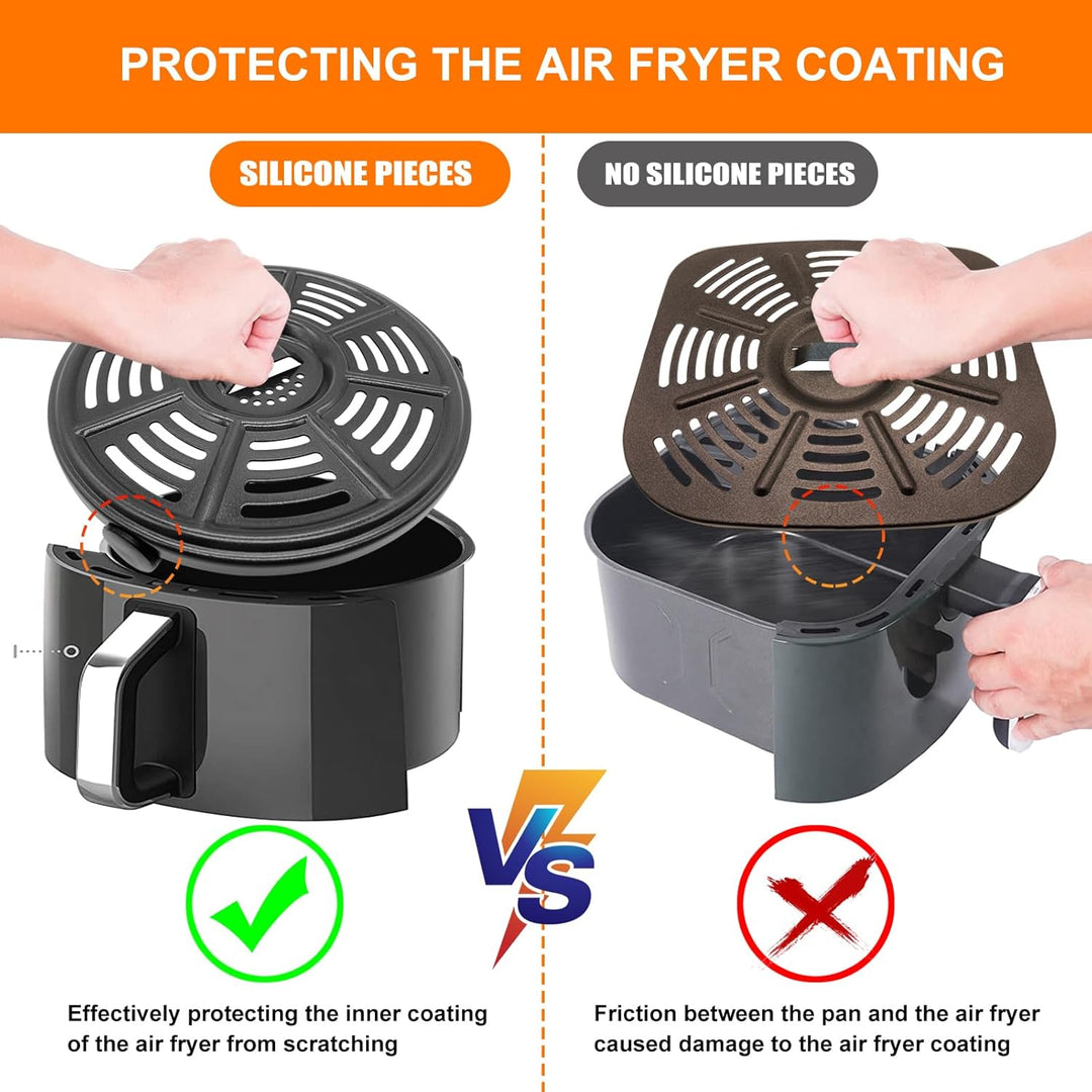 Heissluftfritteuse Backblech für Ninja AF100EU 3,8L 4-in-1 & AF160EU 5,2L 6-in-1 Luftfritteusen 21 c