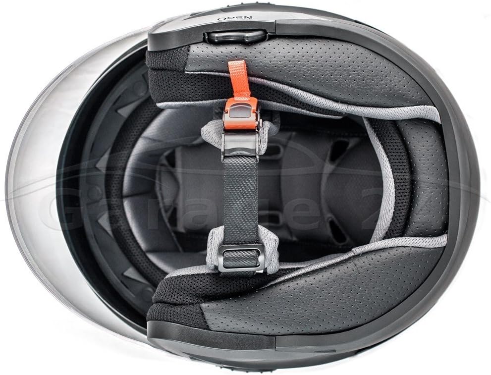 ATO-Moto Jet Helm LA Street Motorradhelm mit Doppelvisier System Integrierte Visiermechanik 4 Punkt