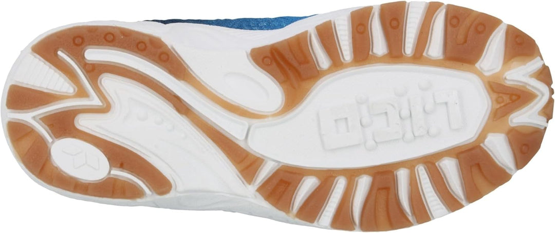 Lico Unisex Kinder Flori V Hallenturnschuhe 28 EU Blau Marine Lemon, 28 EU Blau Marine Lemon
