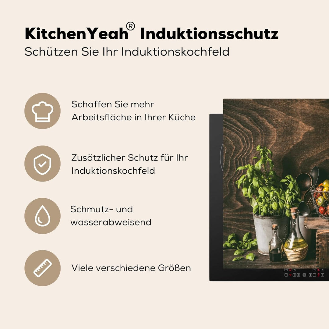 Herdabdeckplatte Einteilig Küche Ceranfeld Abdeckplatte Cerankochfeld Abdeckung Induktionskochfeld S