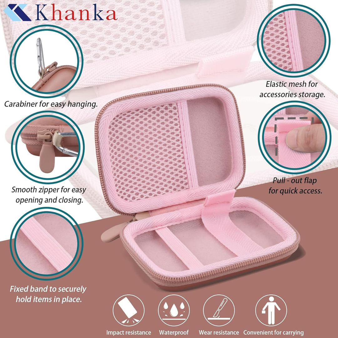 Khanka Etui für Anker Nano/MagGo PowerBank, Ultra-schlankes 5.000mAh/10.000mAh Magnetisches Akkupack