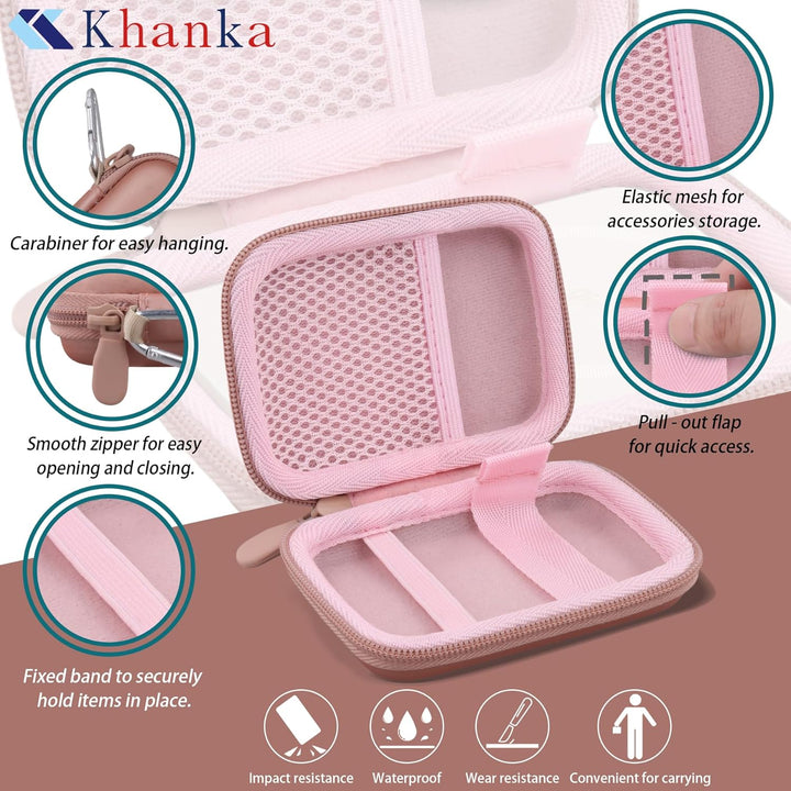 Khanka Etui für Anker Nano/MagGo PowerBank, Ultra-schlankes 5.000mAh/10.000mAh Magnetisches Akkupack