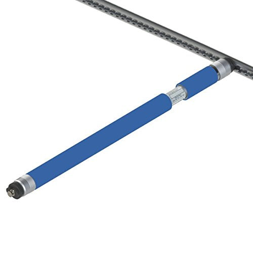Airline-Beam - Sperrbalken für Airlineschienen 1500 - 2200 mm - Überzug blau