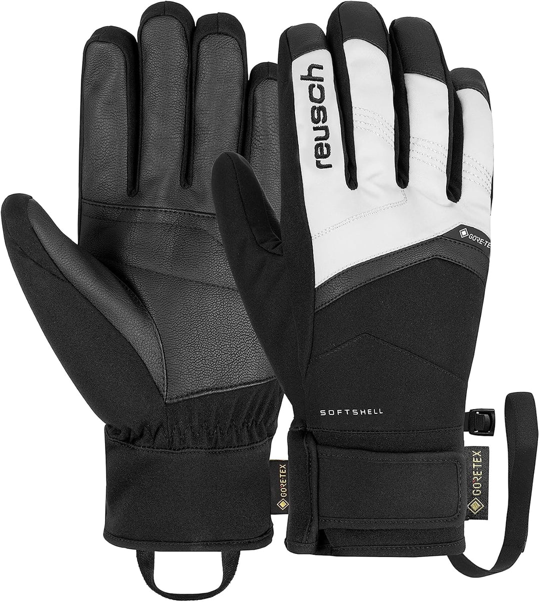 Reusch Herren Handschuhe Blaster Gore-tex Extra Warm, Wasserdicht, Atmungsaktiv 7 grau / schwarz, 7
