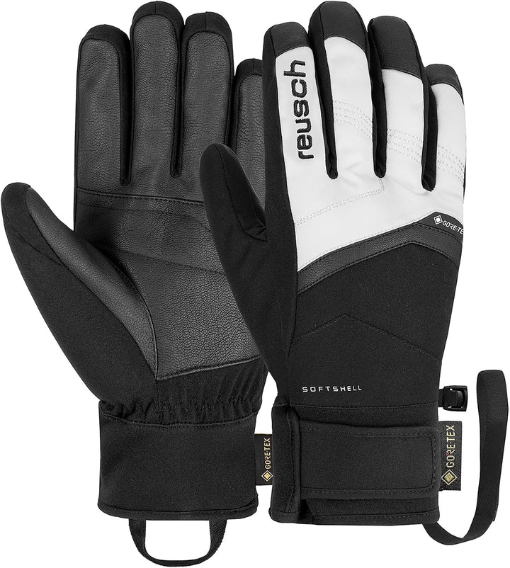 Reusch Herren Handschuhe Blaster Gore-tex Extra Warm, Wasserdicht, Atmungsaktiv 7 grau / schwarz, 7