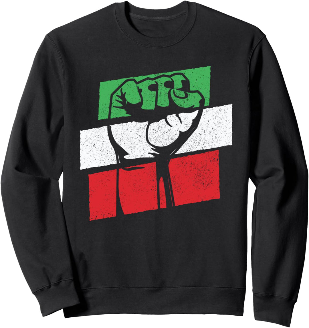 Women Life Freedom Support Iran women rights retro Sweatshirt