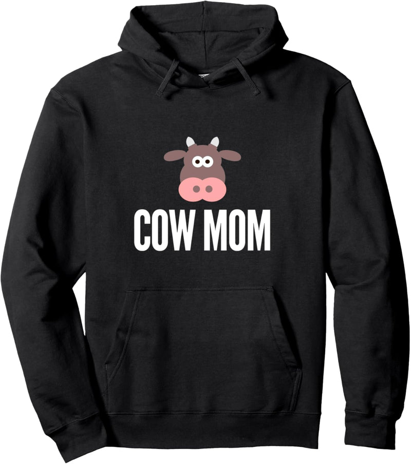 Cow Mom Pullover Hoodie