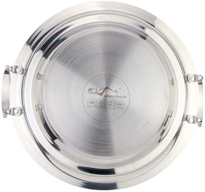 Tajine Set Kochbuch + Tajine Ø 34 cm Marokkanische Royal Tajin Tagin Tagine Keramik Induktion