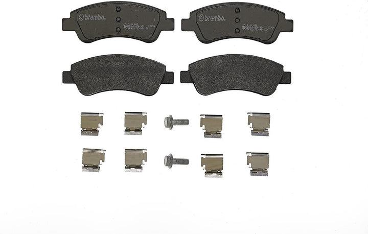 Brembo 09.8695.11 COATED DISC LINE Bremsscheibe - Paar & P 61 066 Bremsbelagsatz, Scheibenbremse - (