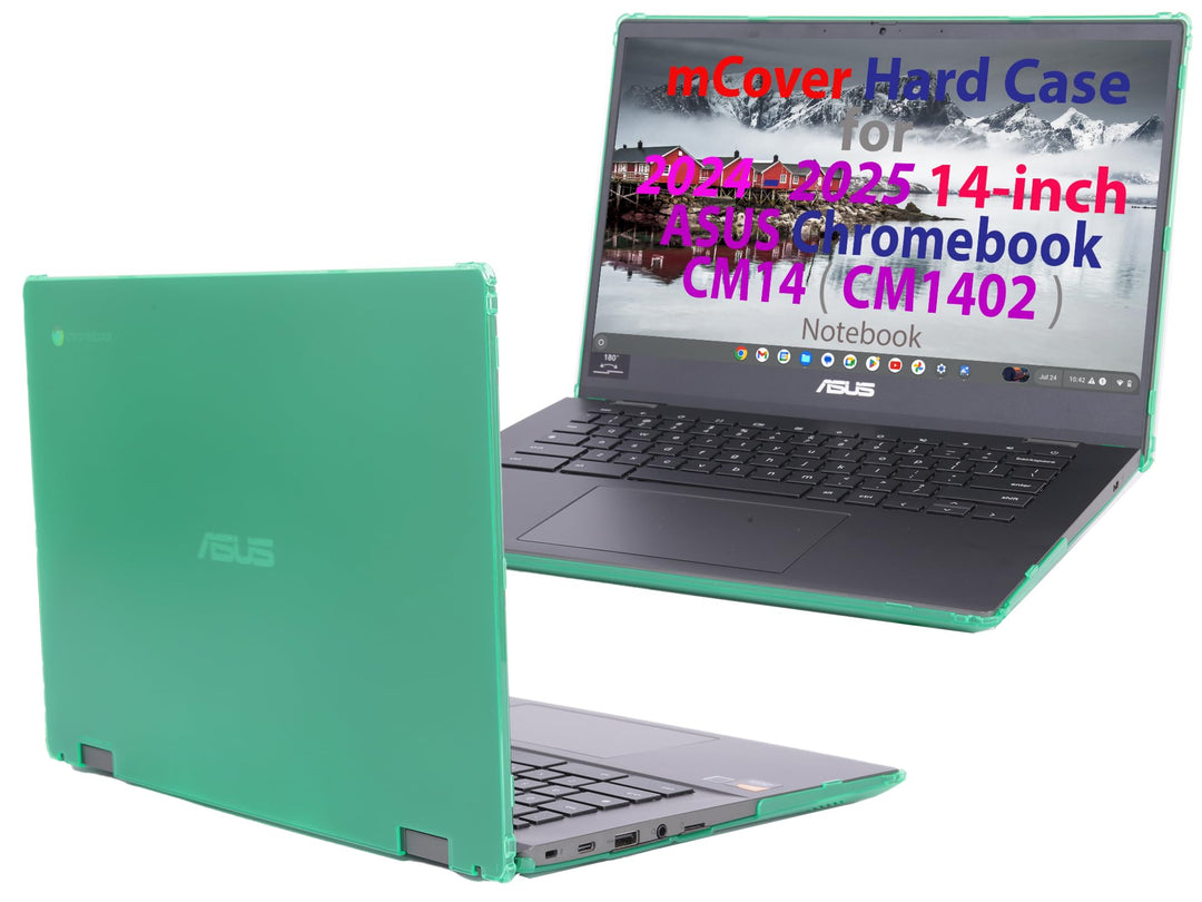 mCover Hülle nur kompatibel mit 2024 ~ 2025 35,6 cm (14 Zoll) ASUS Chromebook CM14 (CM1402c) Serie N