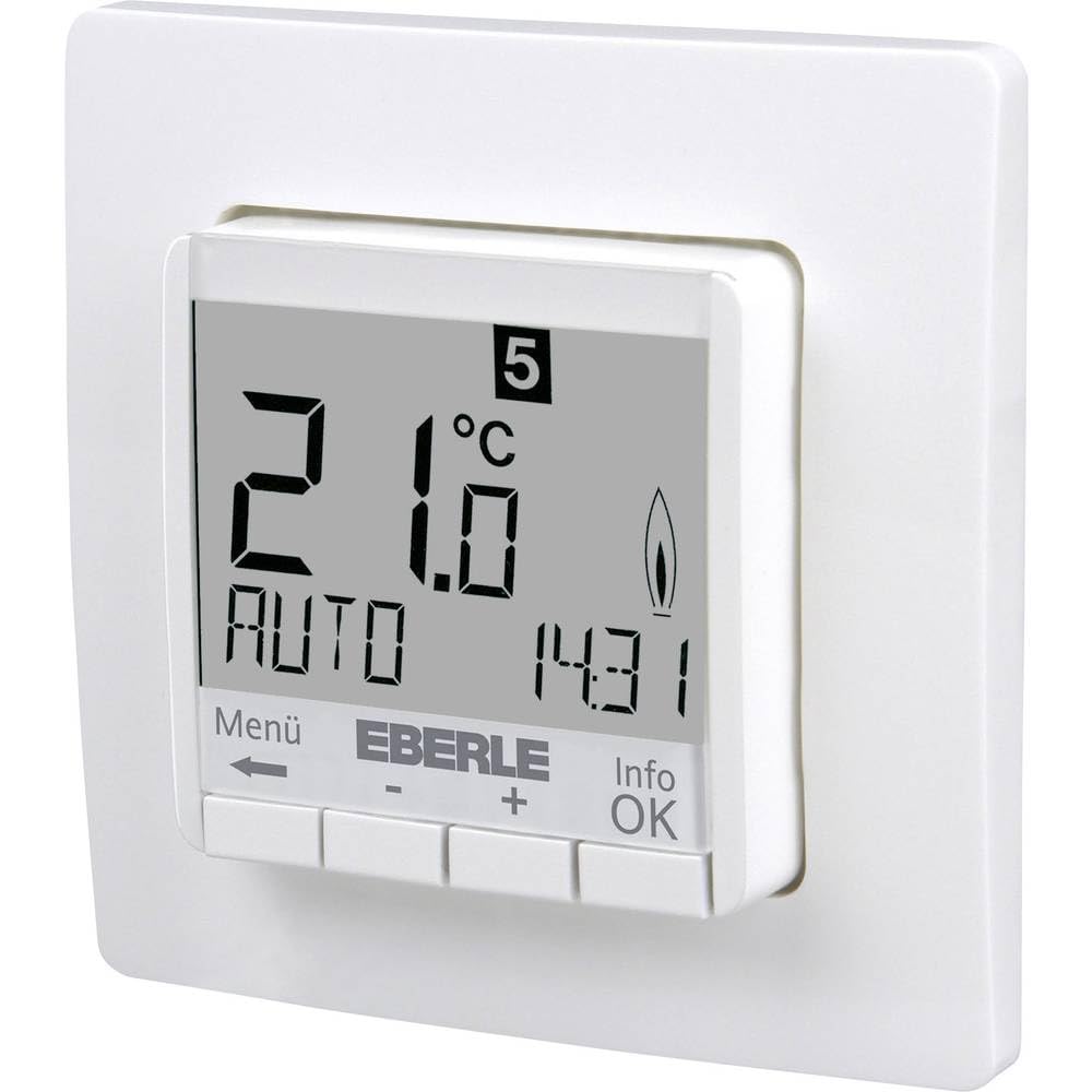 Eberle ws 527 8104 55 100 FIT 3R Raumthermostat Unterputz, 230 V