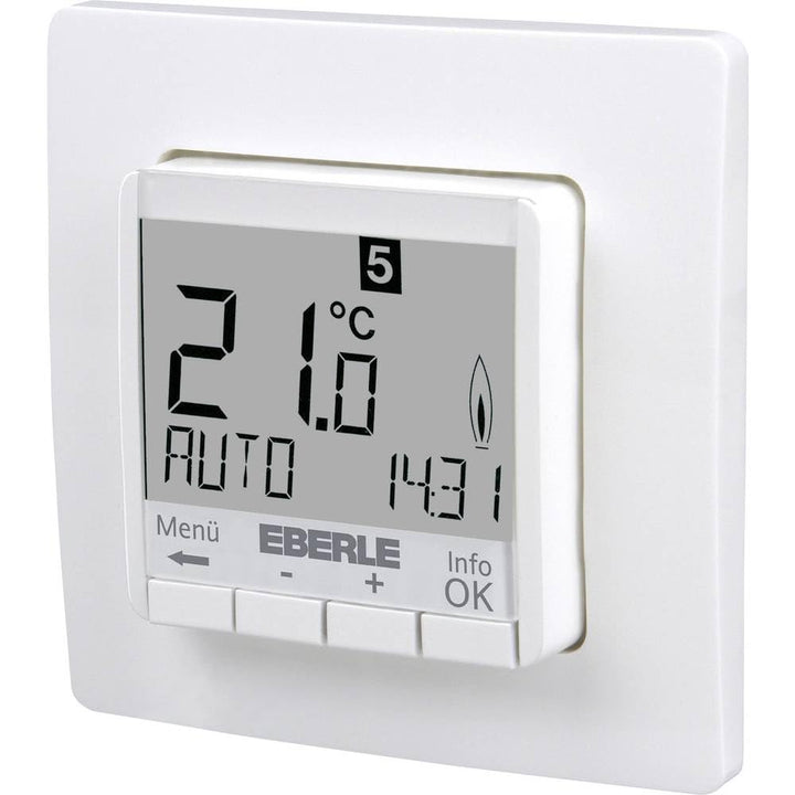 Eberle ws 527 8104 55 100 FIT 3R Raumthermostat Unterputz, 230 V