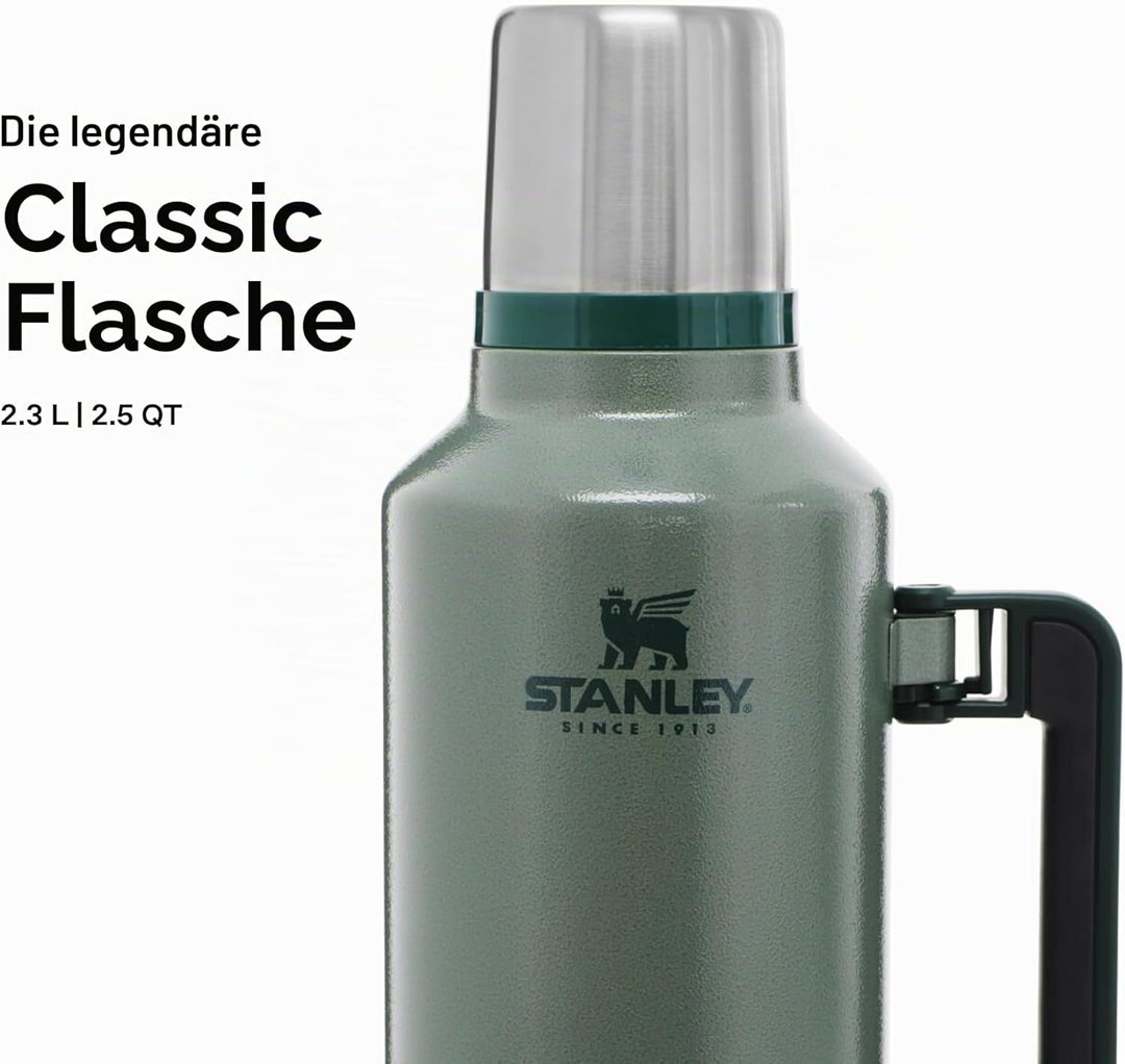 Stanley Classic Legendary Thermosflasche- Thermos Hält 15-48 Stunden Heiss oder Kalt - Edelstahl The