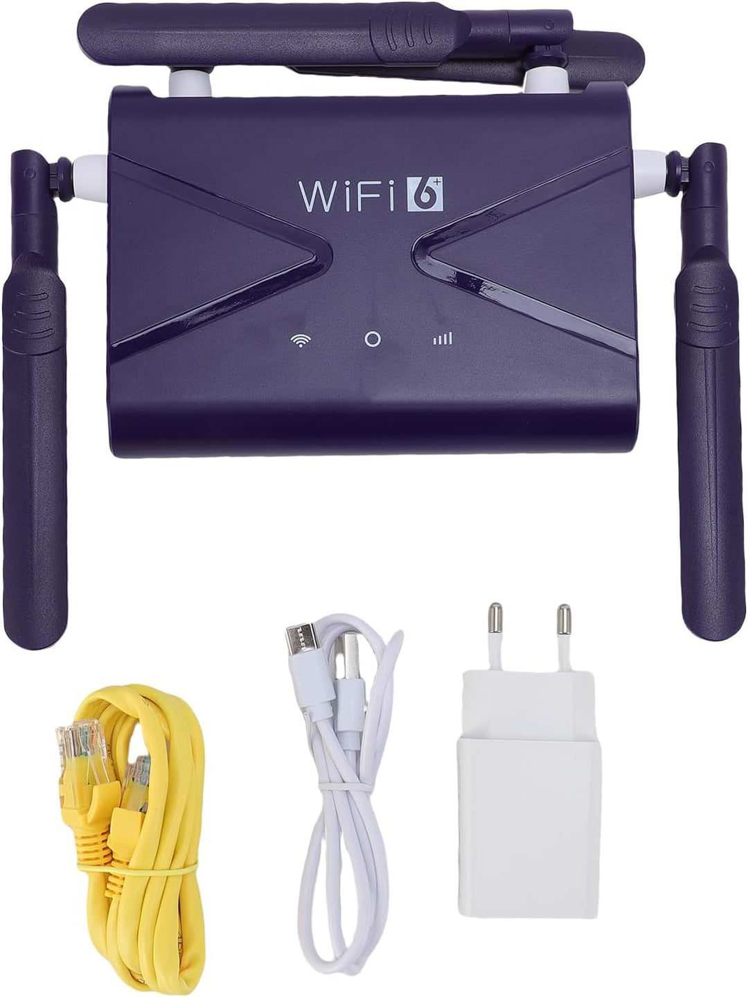GOWENIC LTE-WLAN-Router 4G 5G CPE-Router mit SIM-Kartensteckplatz und 4 Antennen für Verschiedene Ge