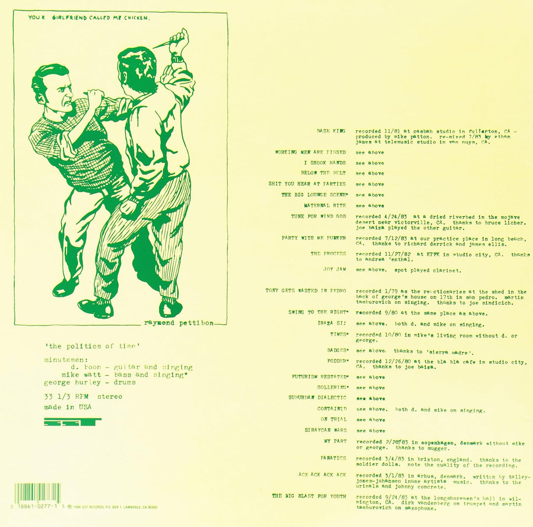 The Politics of Time, Vinyl